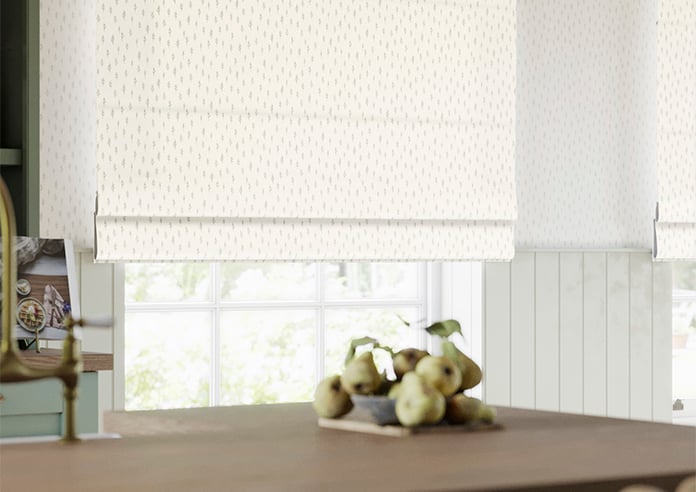 Rebecca, Bud Green - Twist&Fit Roman Blind - Image 5